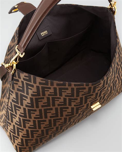 fendi big|Fendi big brown bag.